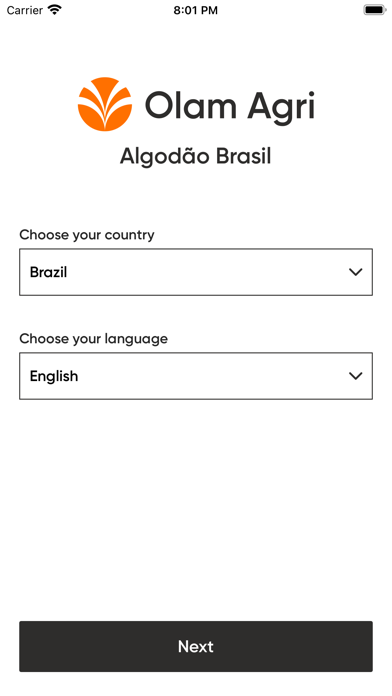 Olam Direct: Algodão Brasil Screenshot