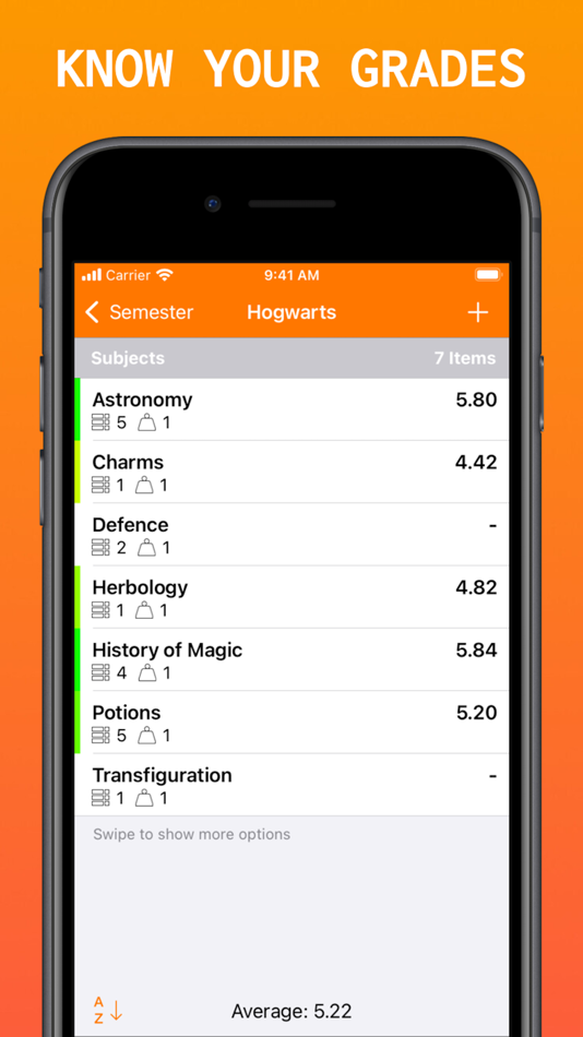 #1. Grade Calculator - PlusPoints (iOS) 由: Sandro Meier
