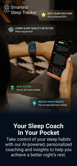 ‎SleepWatch - Top Sleep Tracker Screenshot