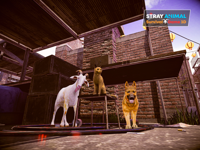 Stray Animal Survival Game 3D