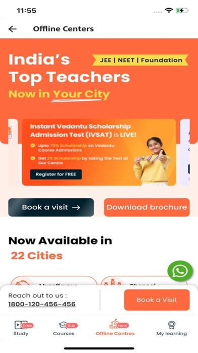 Vedantu Learning App Screenshot