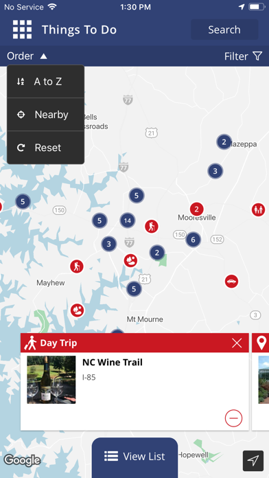 Visit Mooresville NC Screenshot