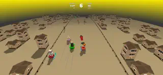 Voxel Santa Skiing - Screenshot 3
