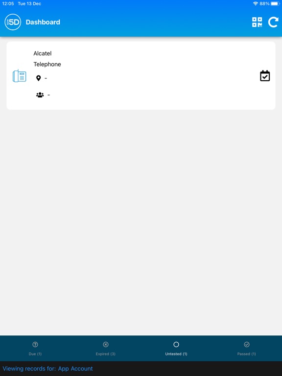 Screenshot #6 pour SGW 5D PAT Testing
