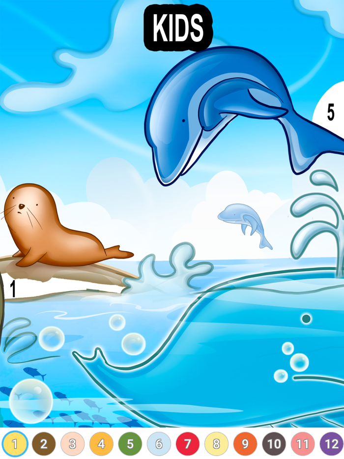 Color With Friends Number Art