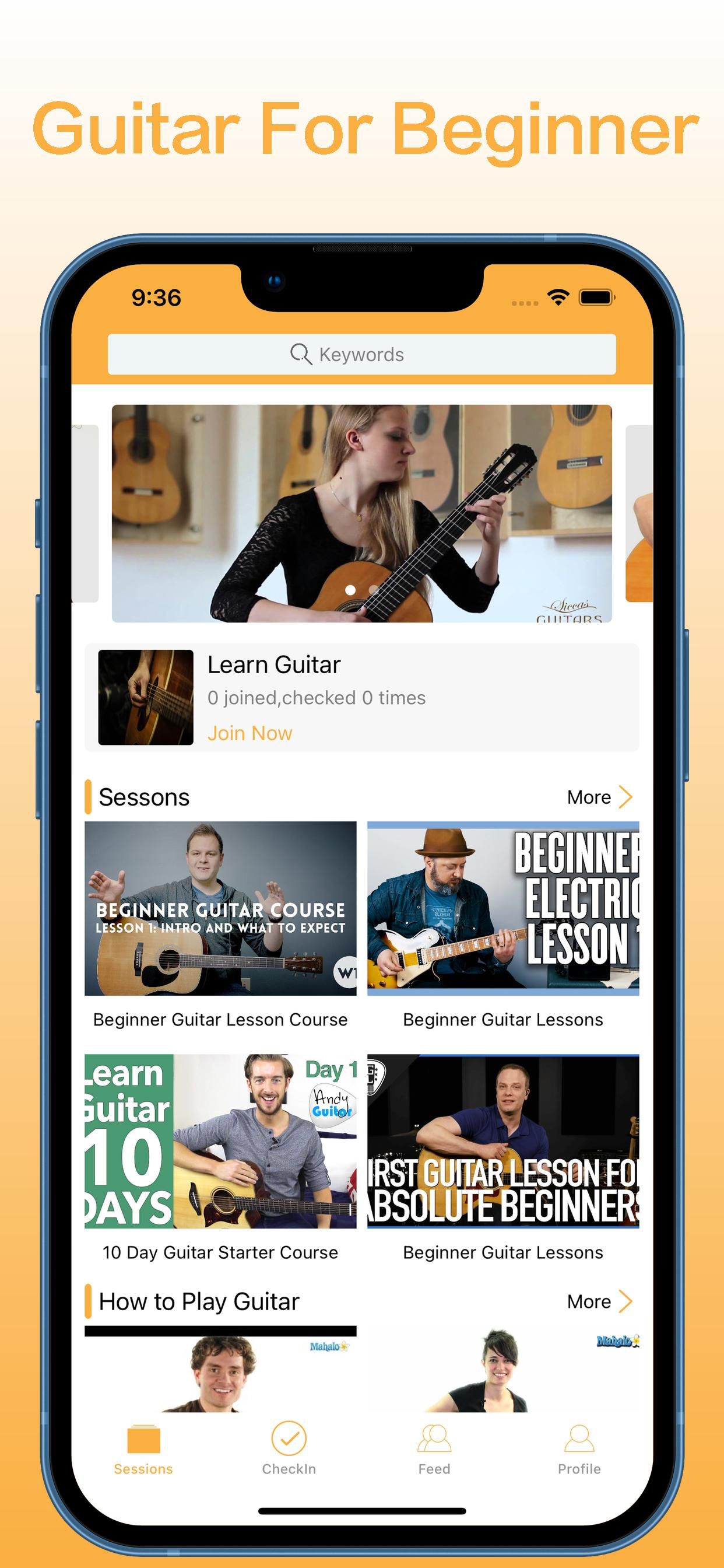 Learn Guitar-Guitar Lessons
