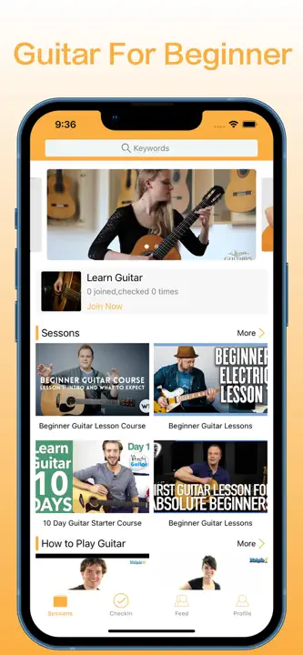 Learn Guitar-Guitar Lessons : capture d’écran 1 sur 4