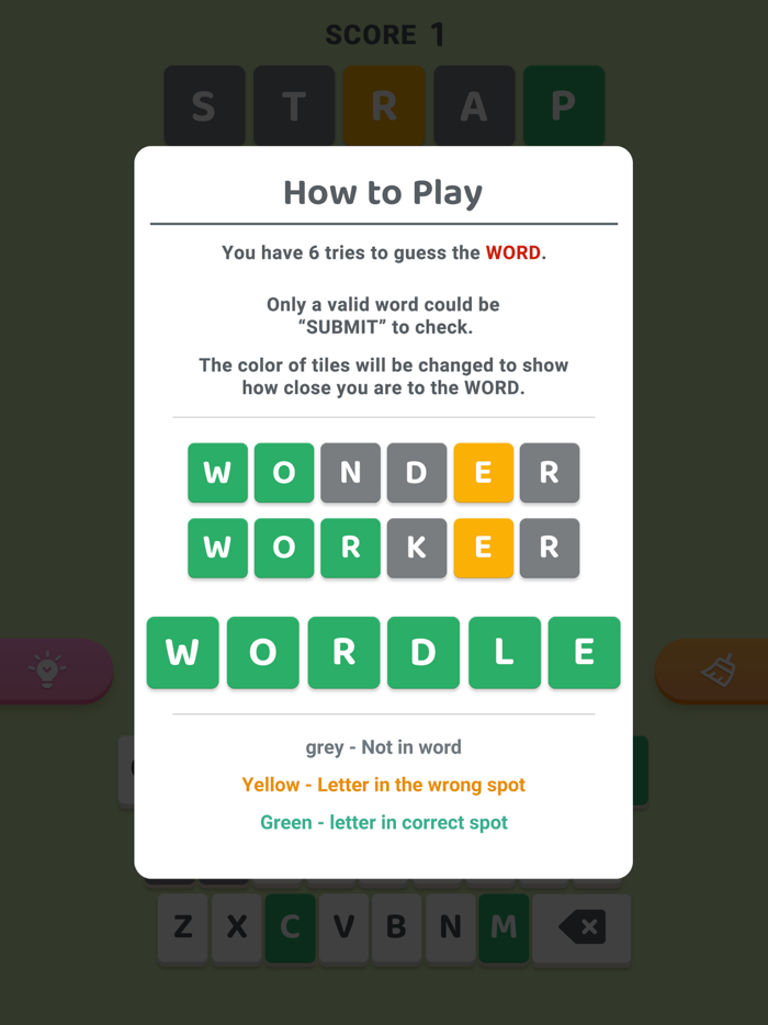 WordClub - Letters Bridge