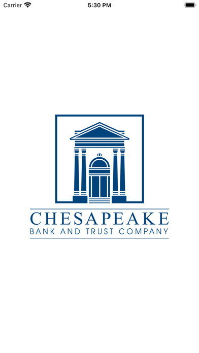 Chesapeake Bank & Trust Screenshot