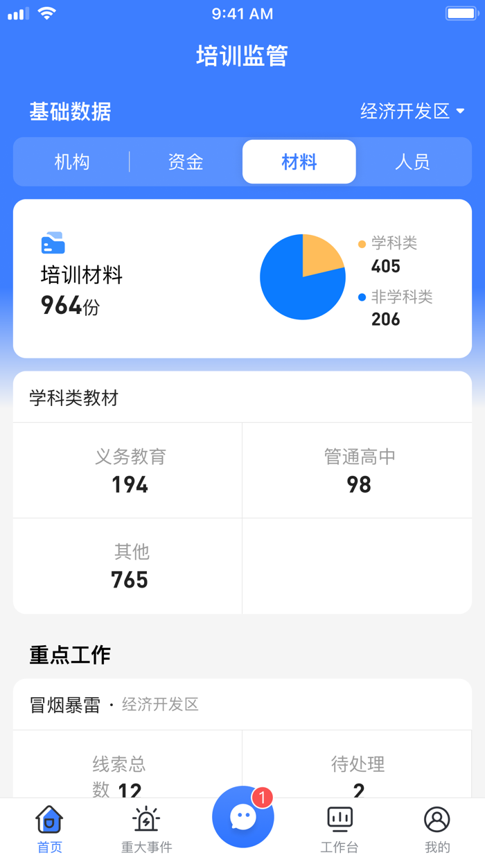 校外培训管理端