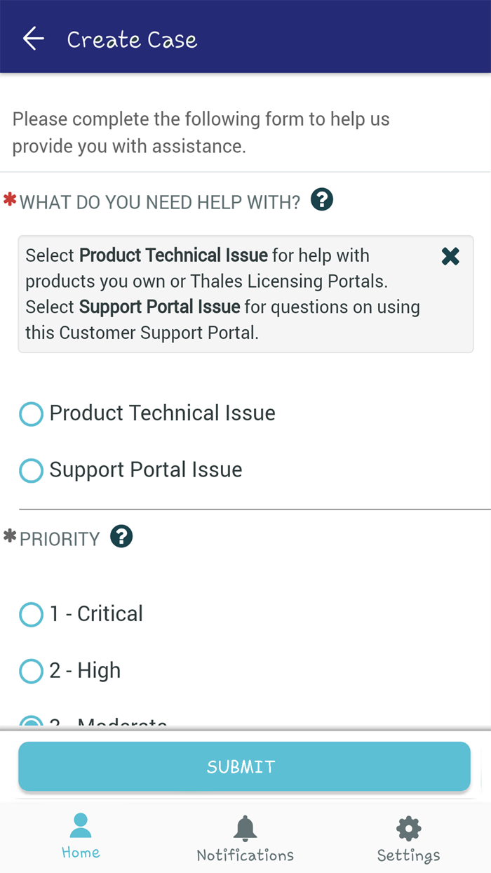 Thales Customer Support