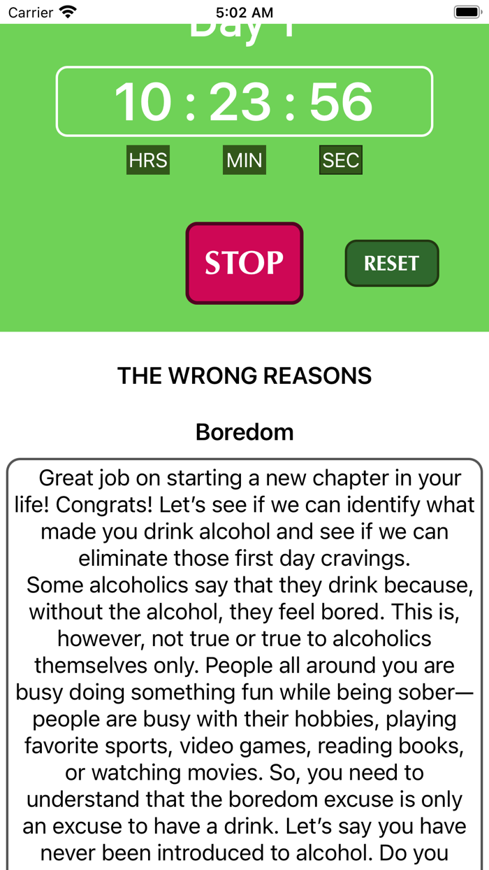 Quit Drinking - 7 Days Guide