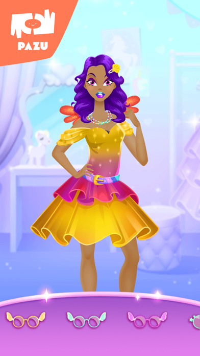 Makeup girls unicorn dress up screenshot 4