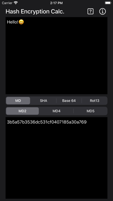 Screenshot 4 of Hash & Encryption Calculator App