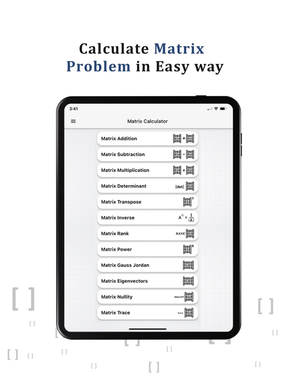 Matrix Calculator (Algebra) screenshot 3