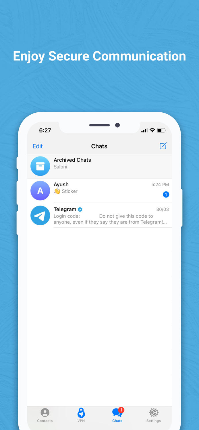 Messenger VPN Private Chat