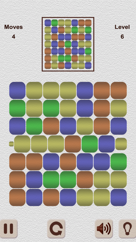 #8. Puzzle flat cube (iOS) 由: Ruslan Goncharenko