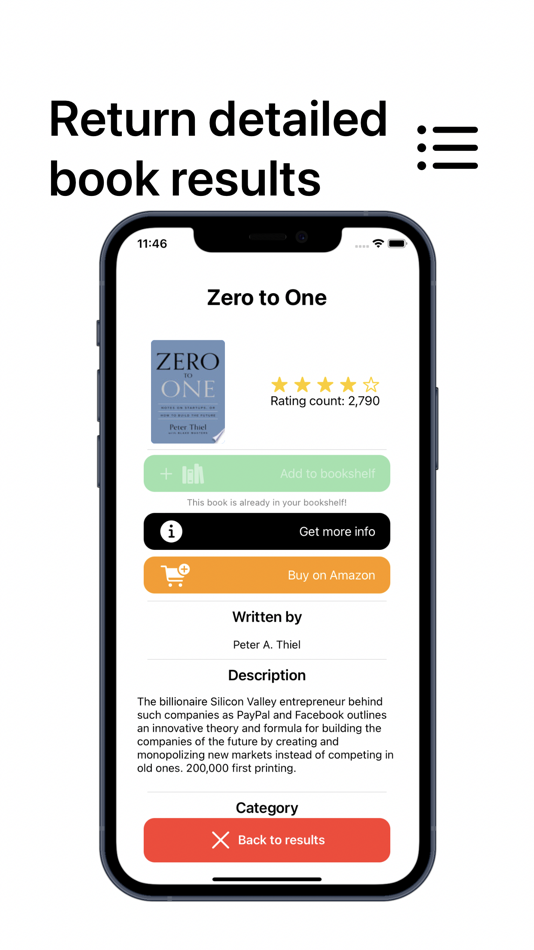 #7. Bookshlf: Scan to save books (iOS) 由: Jeremy Hernandez