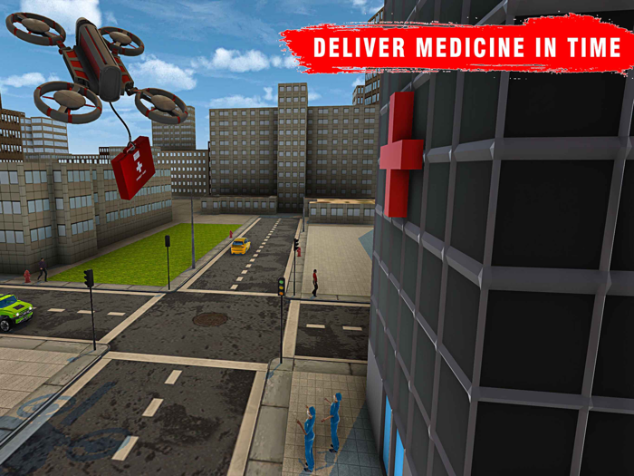 Flying Drone Flight Simulator