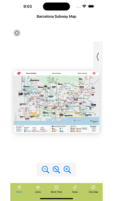 Screenshot #2 pour Barcelona Subway Map