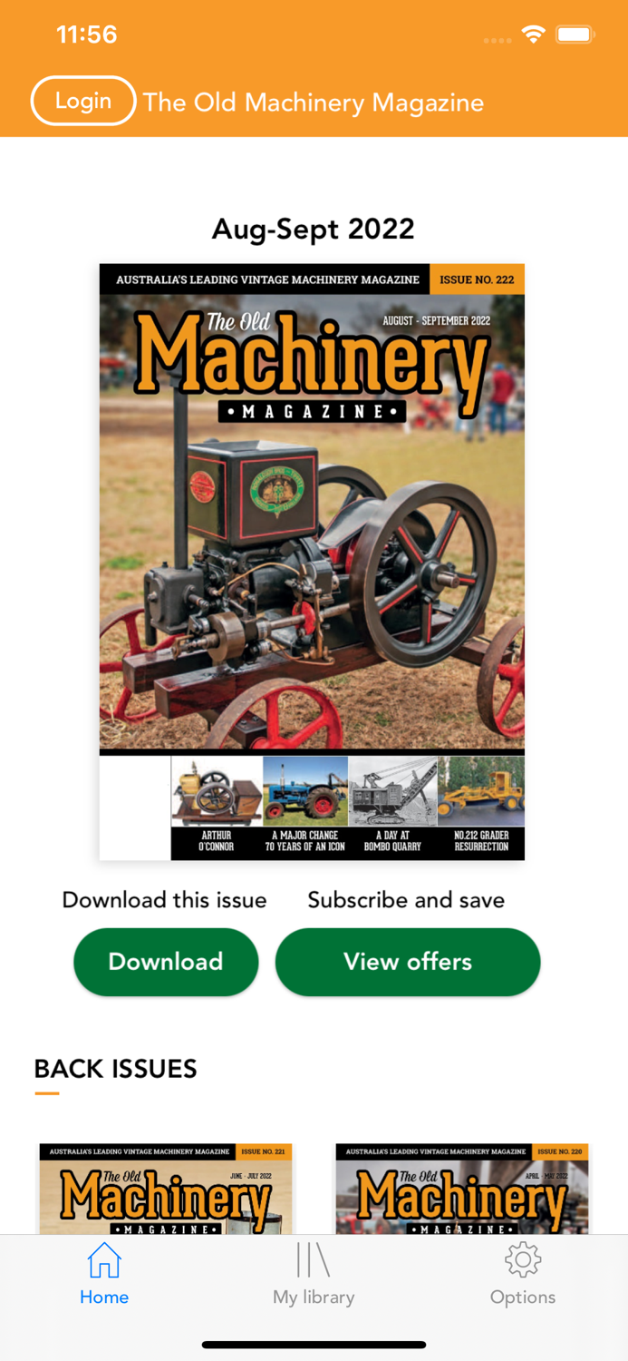 The Old Machinery Magazine