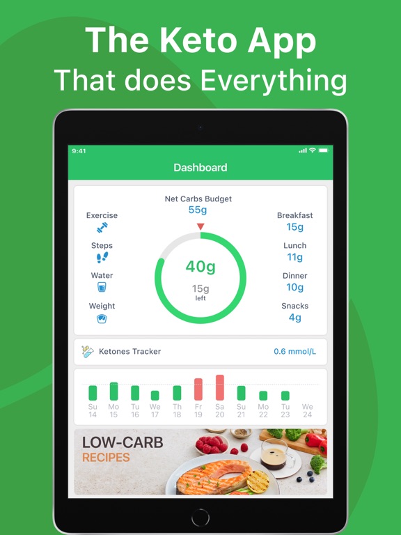 Screenshot #4 pour Keto Diet App - Carb Genius