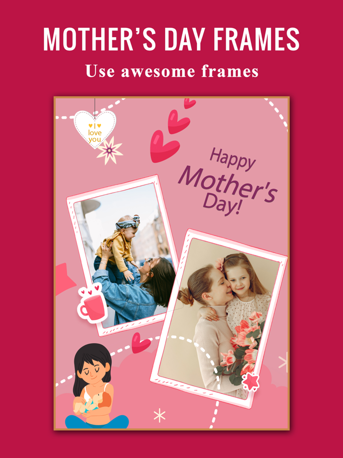 Mothers Day Photo Frames App