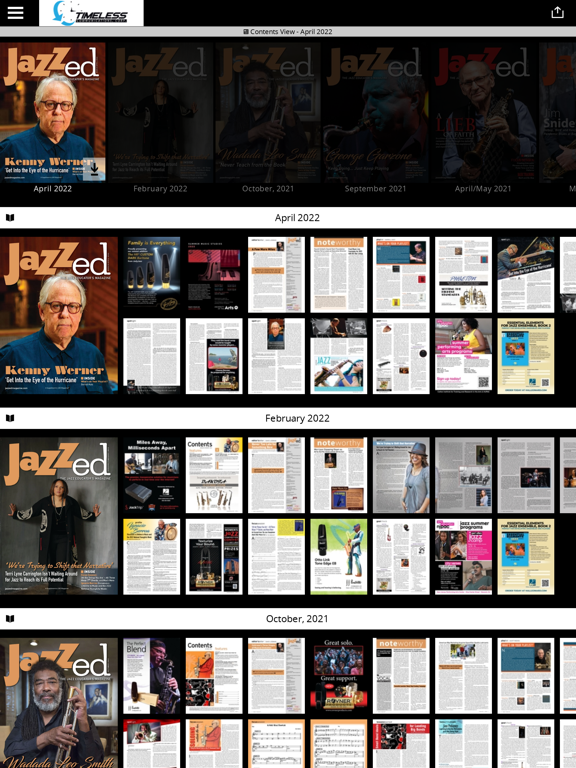 JAZZed HD iPad screenshot 5 - Music app