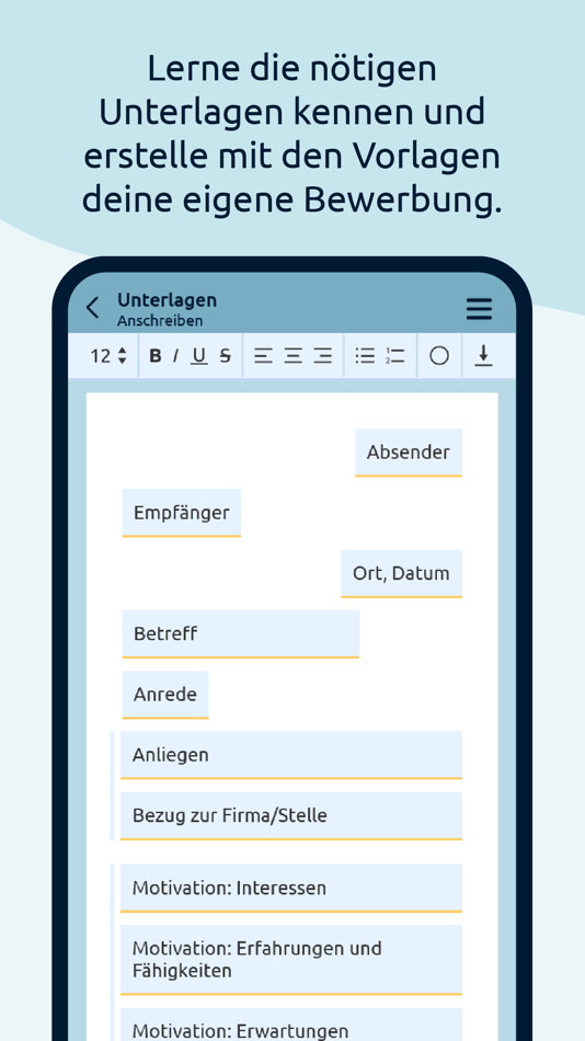 #5. JMD apply (iOS) Podle: Bundesarbeitsgemeinschaft Evangelische Jugendsozialarbeit e.V.