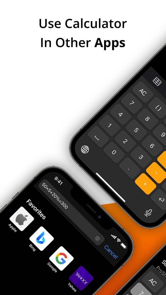 #1. Calculator Keyboard - Calku (iOS) 来自: Supagarn Pattananuchart