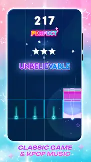 kpop dancing tiles: music game iphone screenshot 2