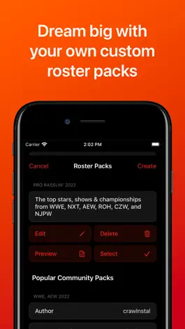 Game screenshot Pro Wrestling Manager 2022 apk