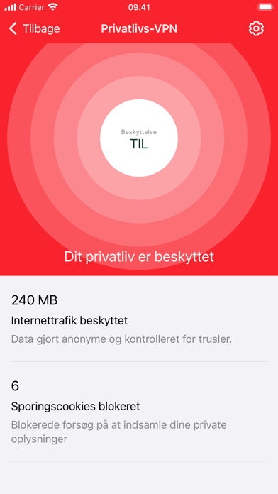 Norlys Sikkerhedspakke Screenshot