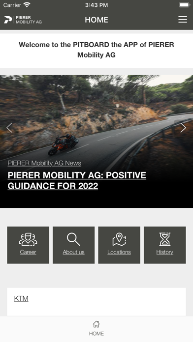 PITBOARD by PIERER Mobility AG Screenshot