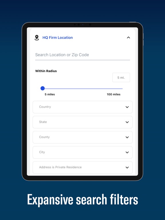 FINTRX iPad screenshot 5 - Business app