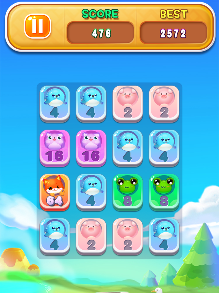 2048Number Puzzle Games