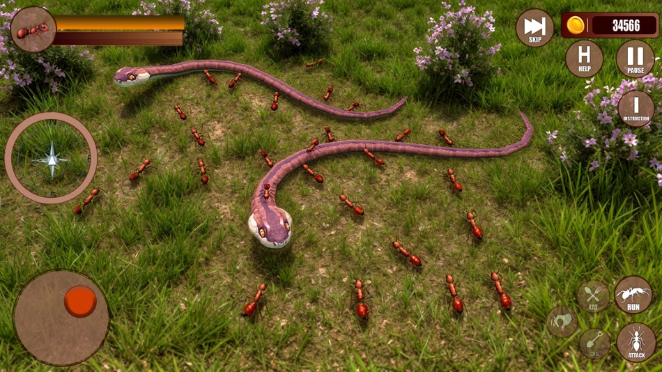 #4. Life of Ant Colony Simulator (iOS) 由: Ghufran Ali