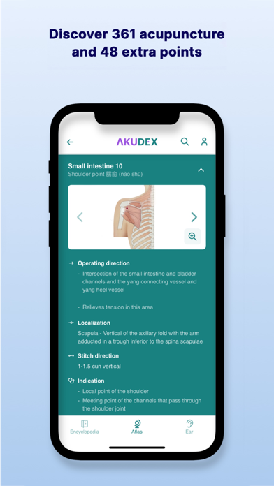 AKUDEX Acupuncture Screenshot