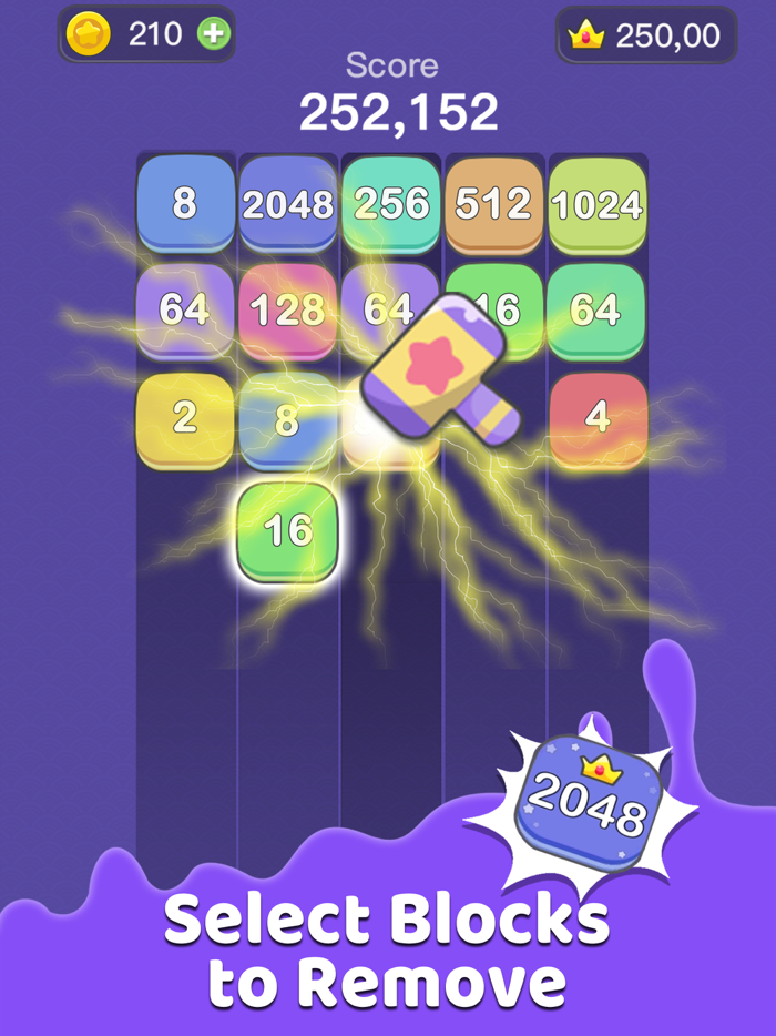 Shoot 2048-Merge Blocks