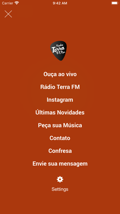 Rádio Terra FM 97,7 Screenshot