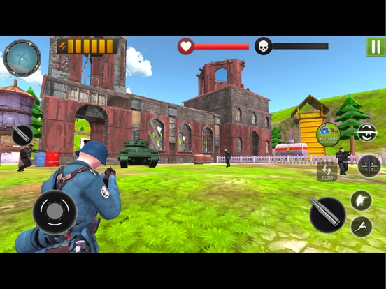 Battleground Shooting 3d Gamesのおすすめ画像1