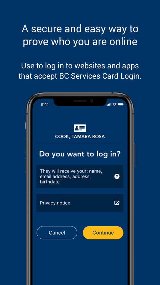#1. BC Services Card (iOS) 由: Government of British Columbia