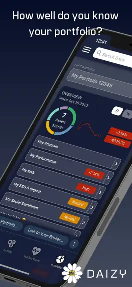 Game screenshot DAIZY - Conscious Investing mod apk