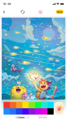 Game screenshot Coloring wallpaper:HD coloring apk