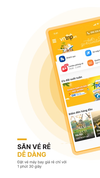 Vntrip - Đặt phòng, vé giá tốt