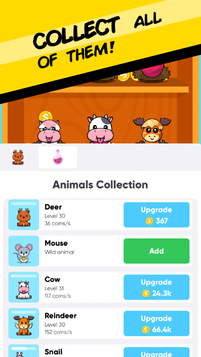 Idle Animals - Farm Zoo Tycoonのおすすめ画像3