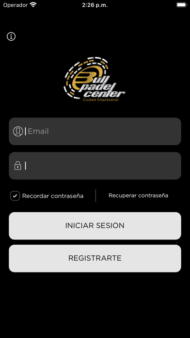 Bullpadel Center Screenshot