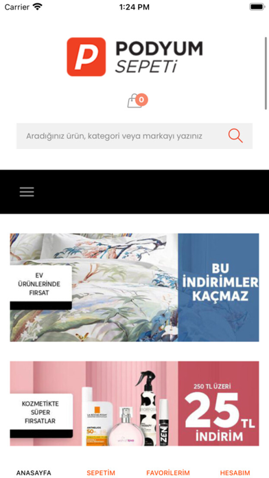 Podyum Sepeti-Online Alışveriş Screenshot