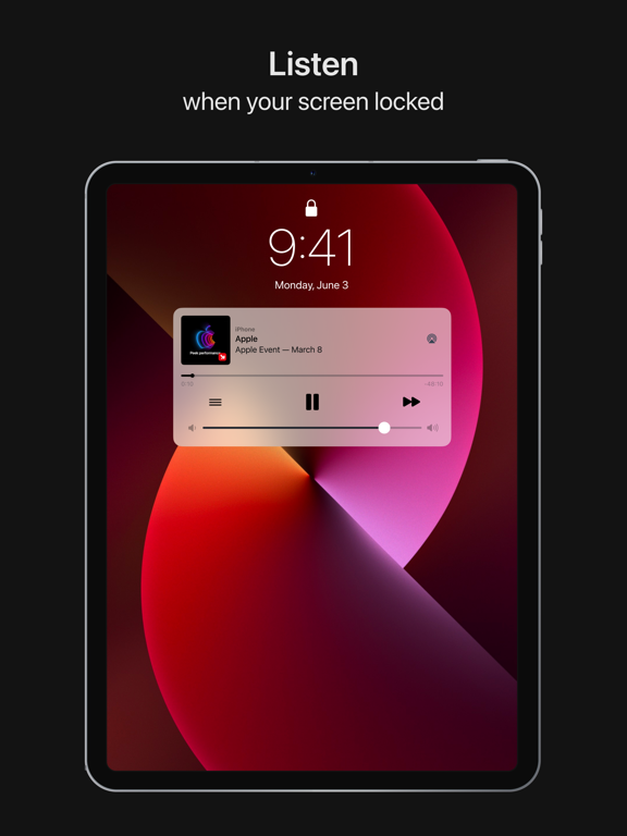 Arrow - PiP Video Player iPad screenshot 2 - Utilities app