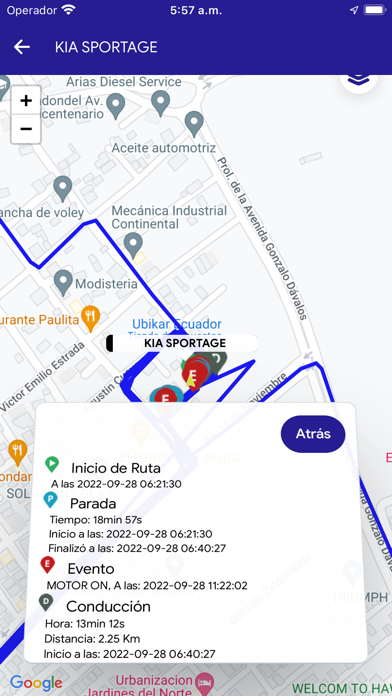 Ubikar Rastreo Satelital Plus Screenshot
